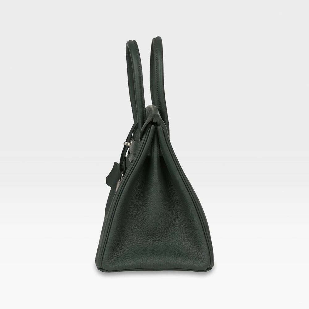 Hermès - Birkin 30 - Vert Mangrove Togo - Picture 4 of 9